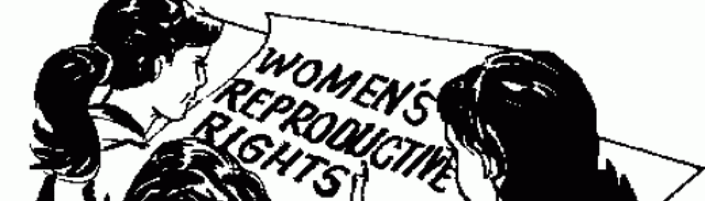 woman's reproductive rights cartoon